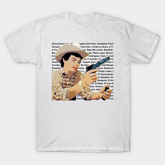 Chalino Sánchez T-Shirt by BrickG